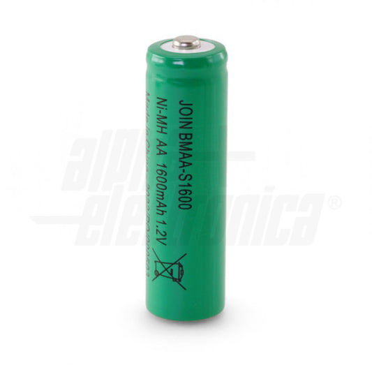 BATTERIA Ni-Mh AA - 1,2V 1600mAh