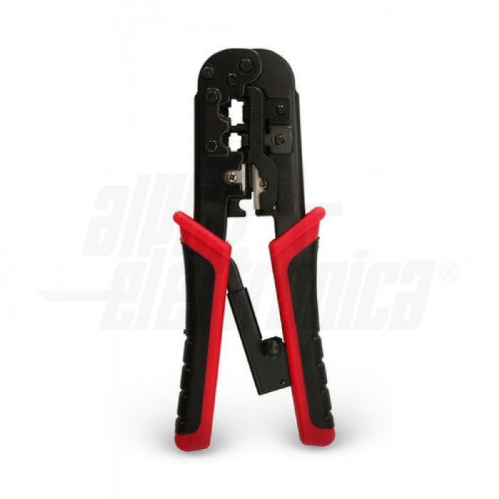 PINZA PLASTICA A CRIMPARE PER SPINE MODULARI 4-6-8P