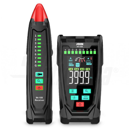 TESTER MULTIFUNZIONE VERIFICA CAVI DI RETI LAN CON MISURA LUNGHEZZA DEL CAVO