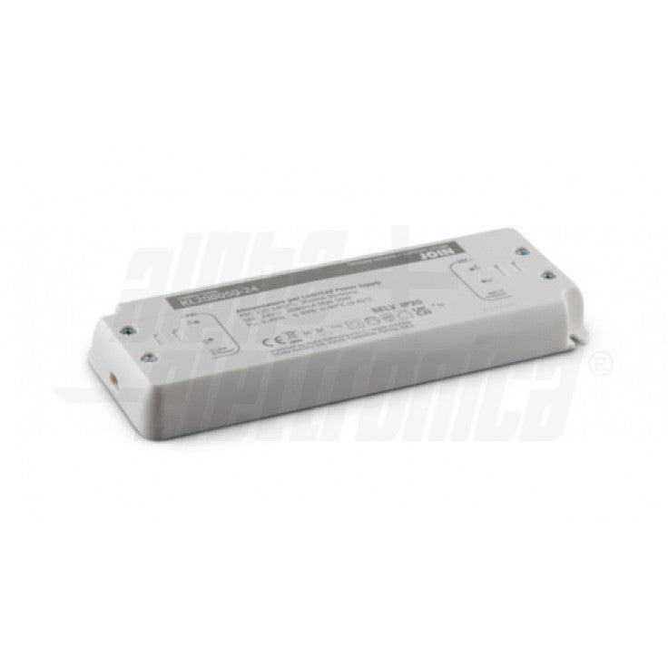 ALIMENTATORE PER LED A TENSIONE COSTANTE 50W - 24Vdc