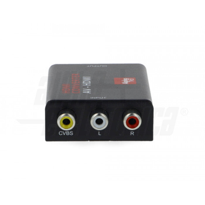 CONVERTITORE DA COMPOSITO + AUDIO ANALOGICO L/R a HDMI - Con scaler