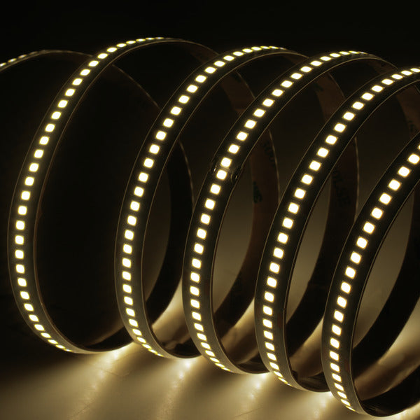 STRISCIA 240LED/m, 2835 IP65H, 24V 13,4W/m, L.CALDA 3000K±5%, 1850lm/m, CRI80 PREZZO per 5m G3A - PCB 10mm