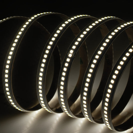 STRISCIA 240LED/m, 2835 IP65H, 24V 13,4W/m, L.NATURALE 4000K±5%, 1950lm/m, CRI80 PREZZO per 5m G3A - PCB 10mm