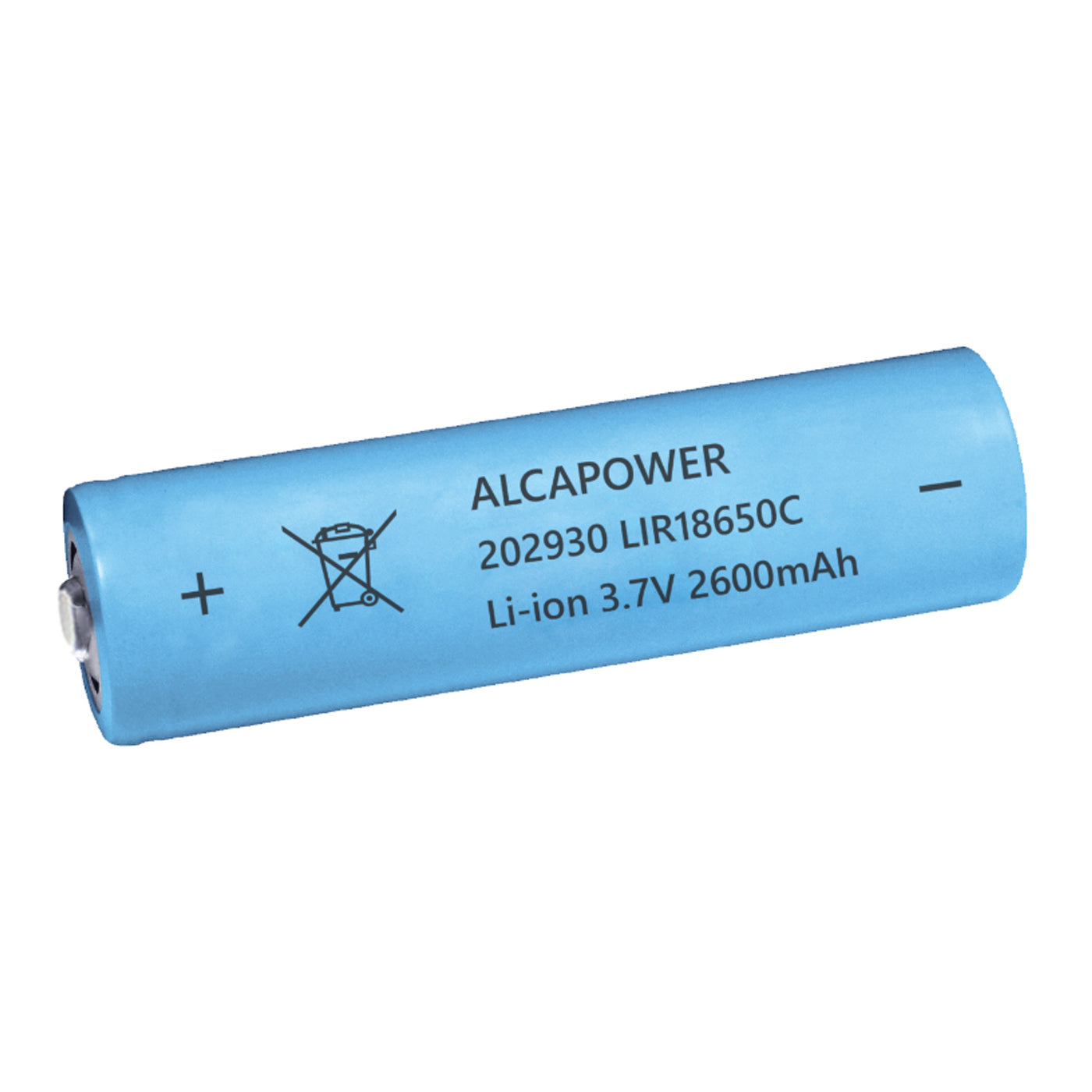 ACCUMULATORE Li-ion 18650 3,7V 2600mAh T. CONSUMER