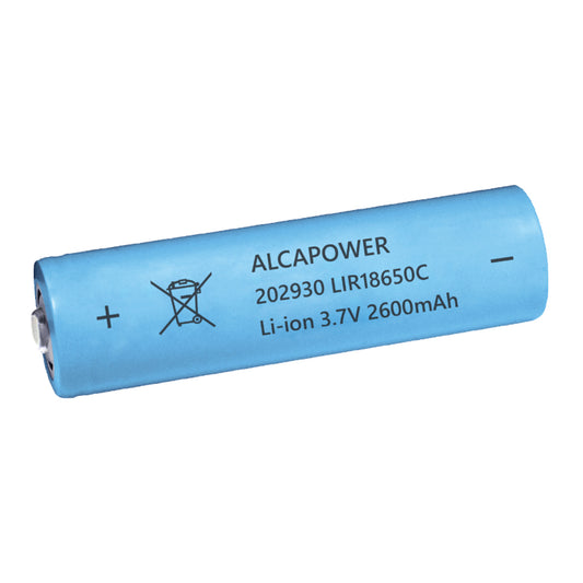 ACCUMULATORE Li-ion 18650 3,7V 2600mAh T. CONSUMER