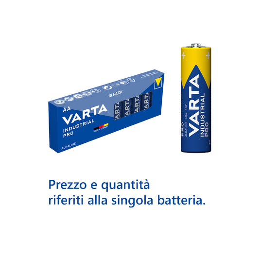 BATTERIA INDUSTRIAL STILO  DA 10PZ