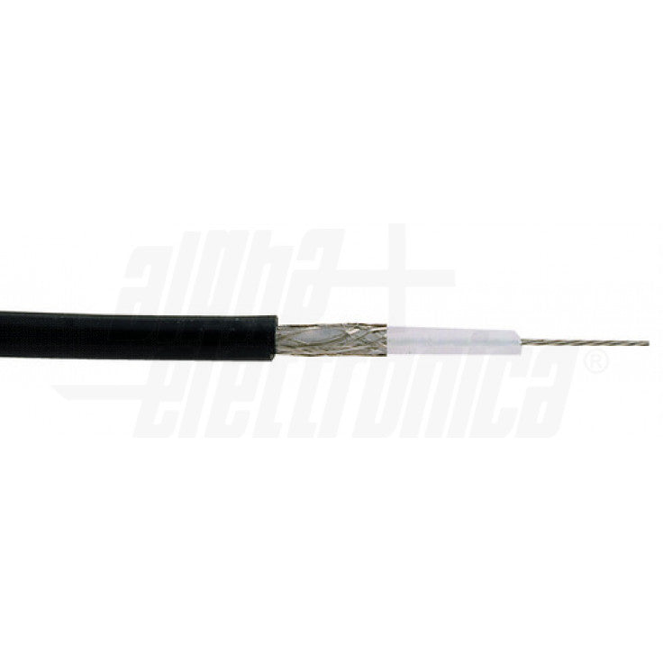 CAVO COASSIALE RG58C/U 50Ω - DIAM.4,95mm - RAME TREFOLO - 100m