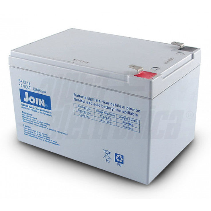 BATTERIA AL PIOMBO AGM 12V 12Ah FIS. FASTON