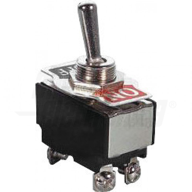 INTERRUTTORE MEDIO 2P - DPST - ON/OFF - 10A@250V - 4 term.