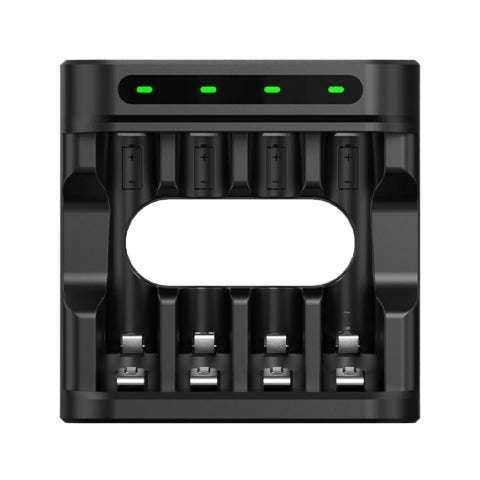 CARICABATTERIE LI-ION /NIMH PER 4 BATTERIA AAA / AA