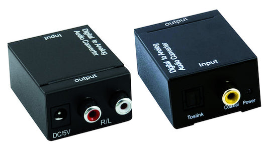 CONVERTITORE AUDIO DIGITALE/ANALOGICO (DAC) + ALIMENTATORE