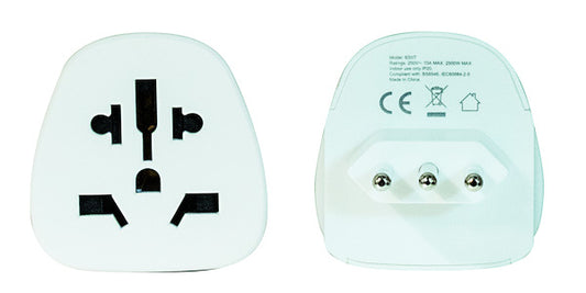 ADATTATORE SPINA ITALIANA 10A - PRESA UNIVERSALE