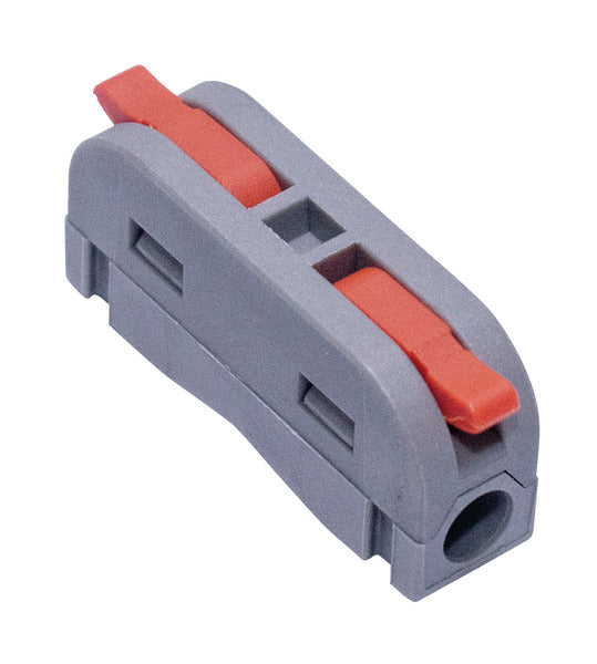 MORSETTO SERRAFILO RAPIDO PASSANTE 2 x 1 posizione, 250V (400V max), 32A (max) Sez. cavi 0.08-2.5mmq