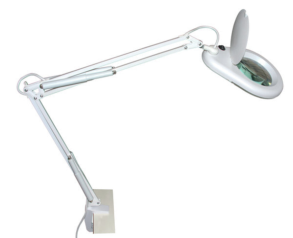 LAMPADA CON LENTE DI INGRANDIMENTO 5 DIOTTRIE, DIAMETRO 5", 6500K, ILLUMINAZIONE 80 LED, 966lm, 15W