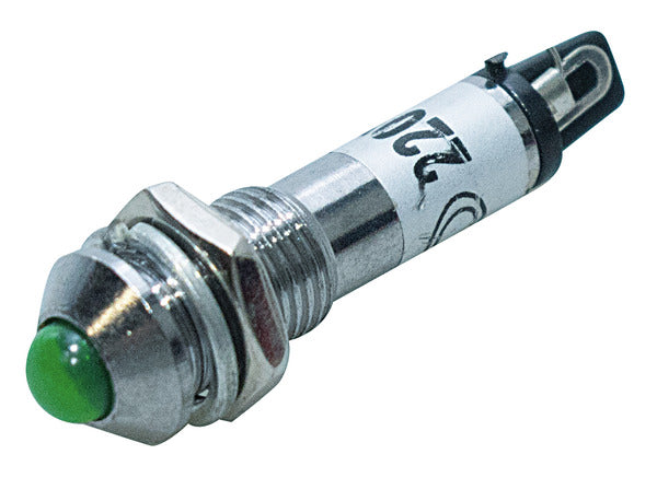 SPIA LUMINOSA 220Vac VERDE