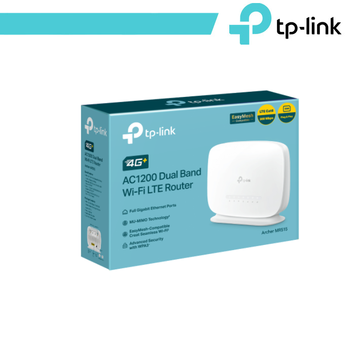 ROUTER 4G TP-LINK CAT 2DUAL BAND GIGABIT WI FI AC1200
