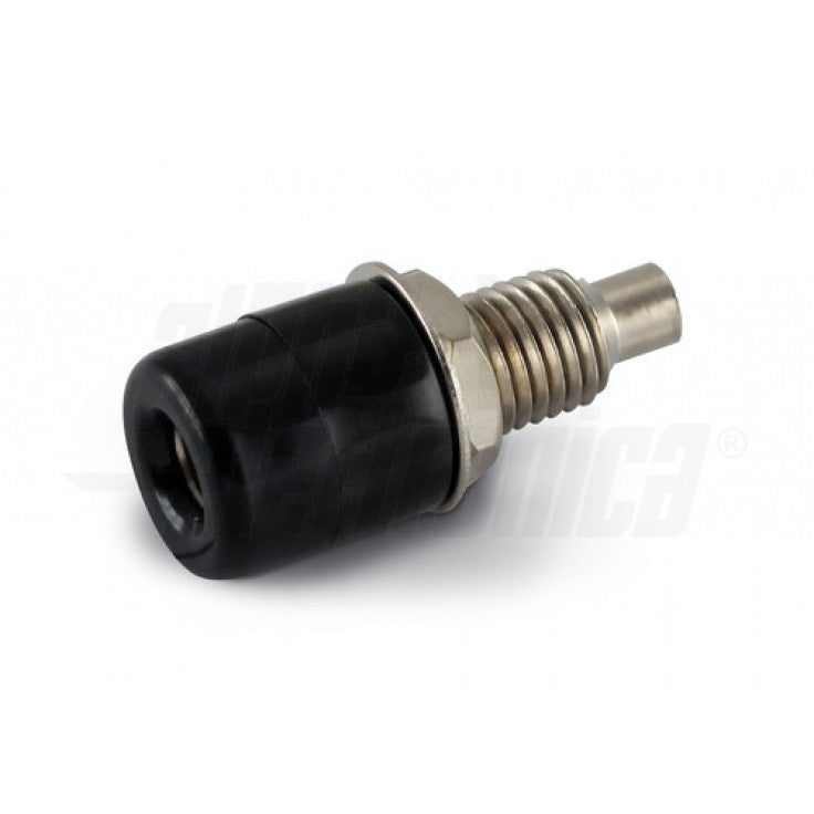 BOCCOLA BANANA DIAM.4MM ISOLATA - NERA