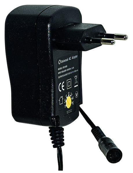 ALIMENTATORE SWITCHING 12W, OUT 3-12V 1000mA IN BOX