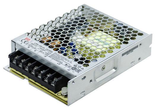 ALIMENTATORE METALLICO 24Vdc 4,5A 108W IN:85-264V DIM:129X97X30m