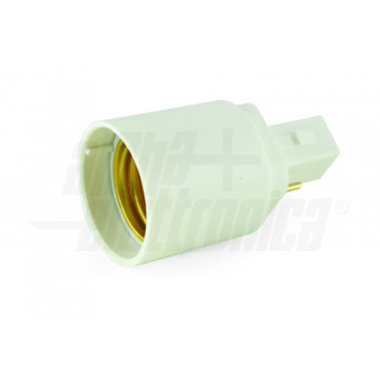 ADATTATORE PER LAMPADE LED da G24d-x a E27