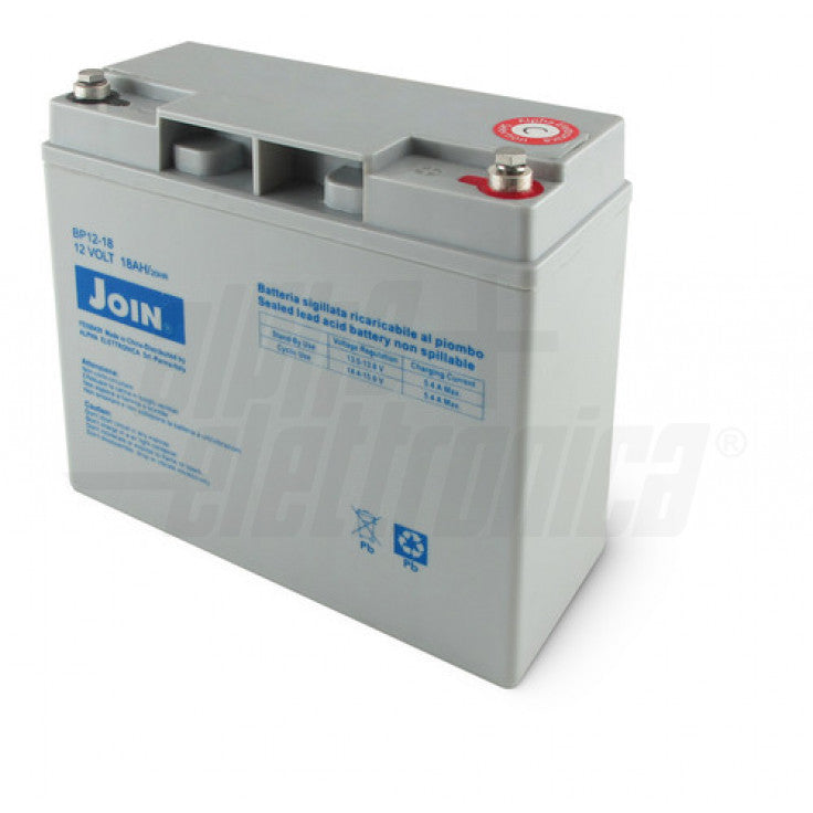 BATTERIA AL PIOMBO AGM 12V 18Ah FIS.VITE
