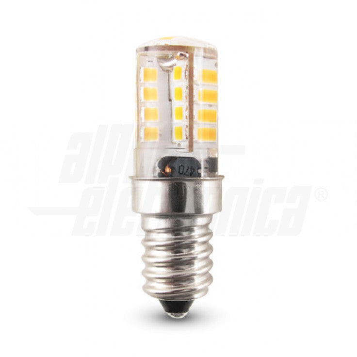 LAMPADINA A LED E14 - 3W - 24Vdc - BIANCO CALDO