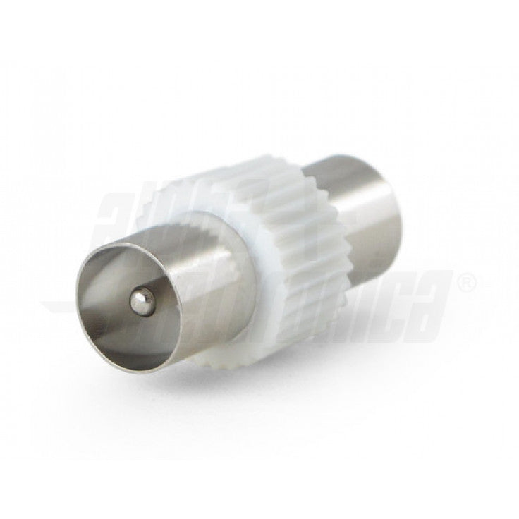 RACCORDO COASSIALE DA SPINA 9,5 MM A SPINA 9,5M BIANCO