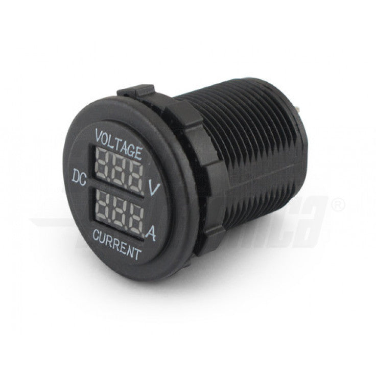 DISPLAY VOLTMETRO + AMPEROMETRO DIGITALE 12/24V 0-10A - PER BATTERIE