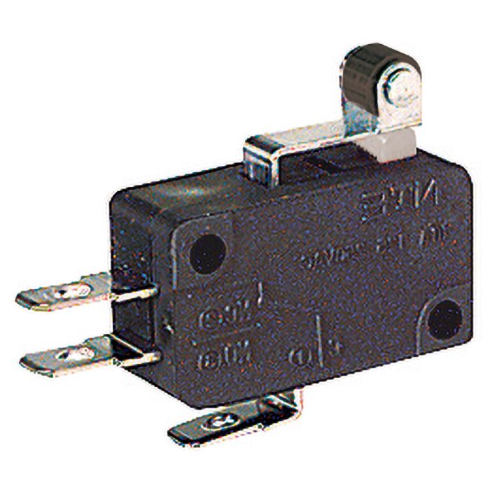 MICROSWITCH CON LEVA CORTA E ROTELLA