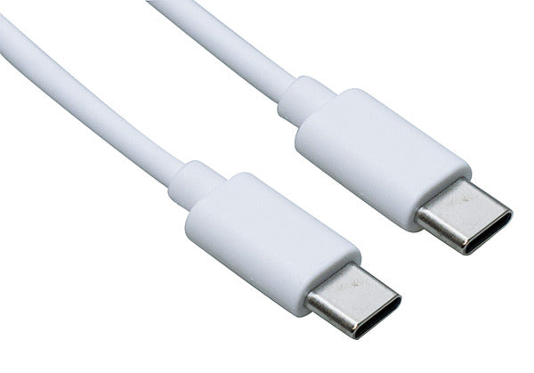 CAVO USB DATI E ALIMENTAZIONE SPINA TIPO C - SPINA TIPO C, 2.0MT Velocità 480Mbp/s, BIANCO