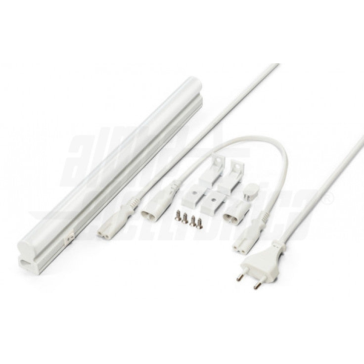 BARRA A LED - 230Vac - 8W - 57cm - CON INTERRUTTORE - BIANCO CALDO 3000K