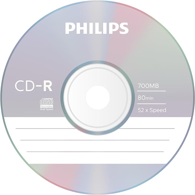 CD REGISTRABILE PHILIPS CDR80