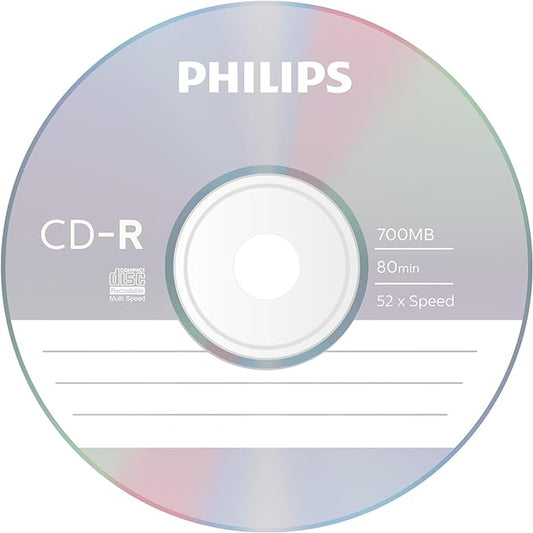 CD REGISTRABILE PHILIPS CDR80