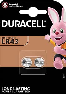 BATTERIA DURACELL LR 43 BL. 2 PCS