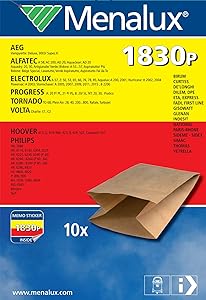 SACCHETTI ASPIRAPOLVERE MENALUX 1830P = S50