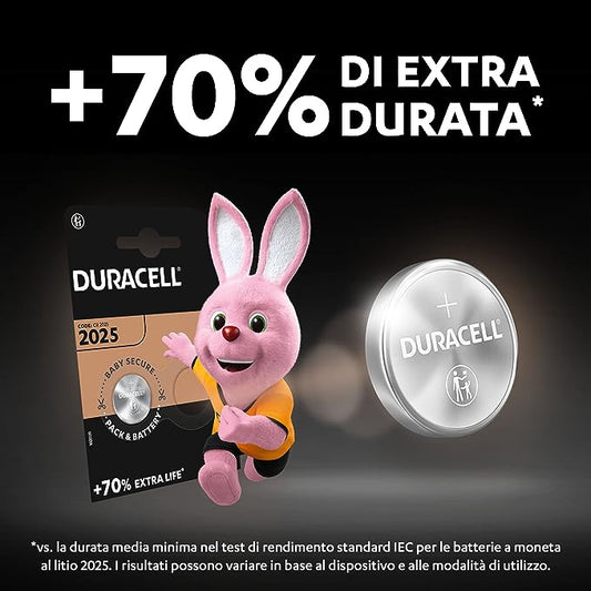BATTERIA DURACELL CR2025
