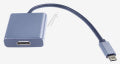 ADATTATORE USB-C TO HDMI ADAPTER, ALUMINUM CASE, 4K*2K /60HZ