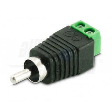 ADATTATORE DA SPINA RCA A MORSETTO