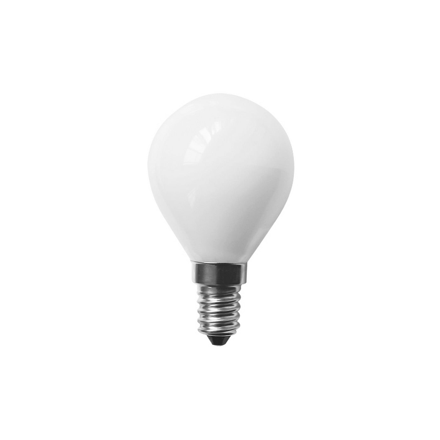 LAMPADINA MINI SFERA CLASSIC 4W VETRO BIANCO - LUCE NATURALE 450lm