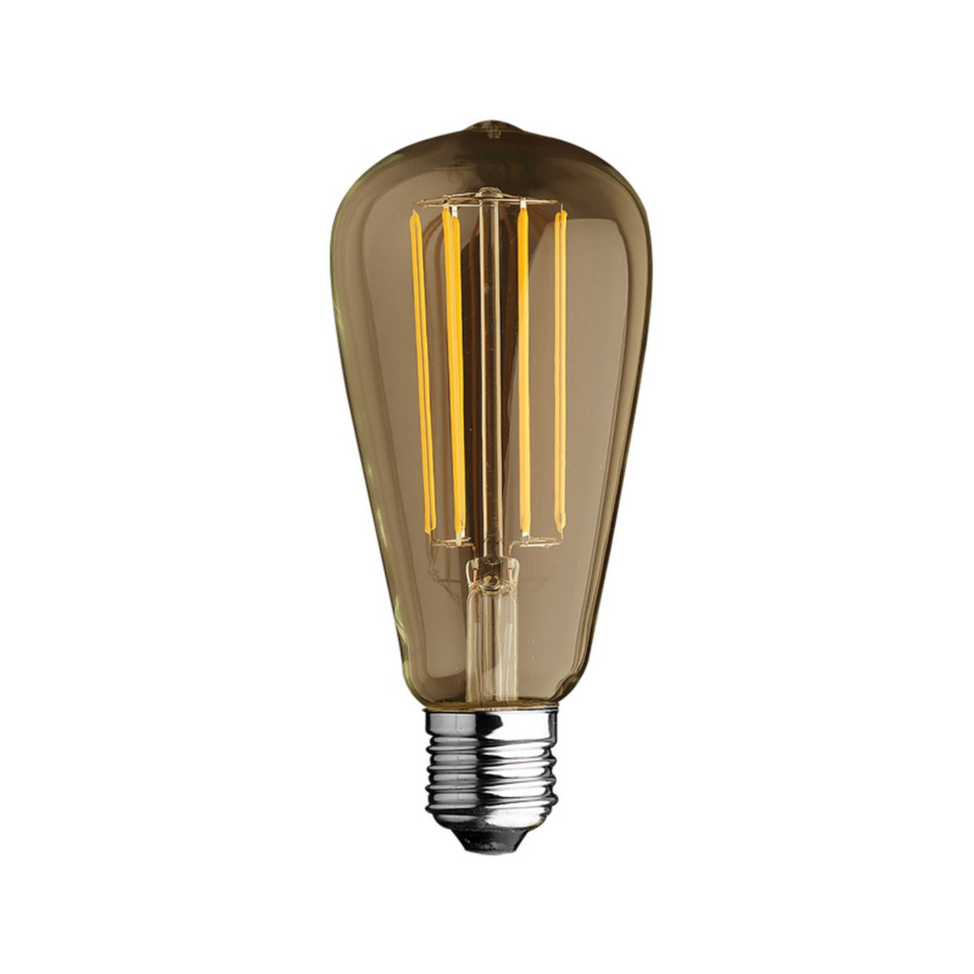 LAMPADINA BULBO EDISON A FILAMENTO 6W 750lm 2700K
