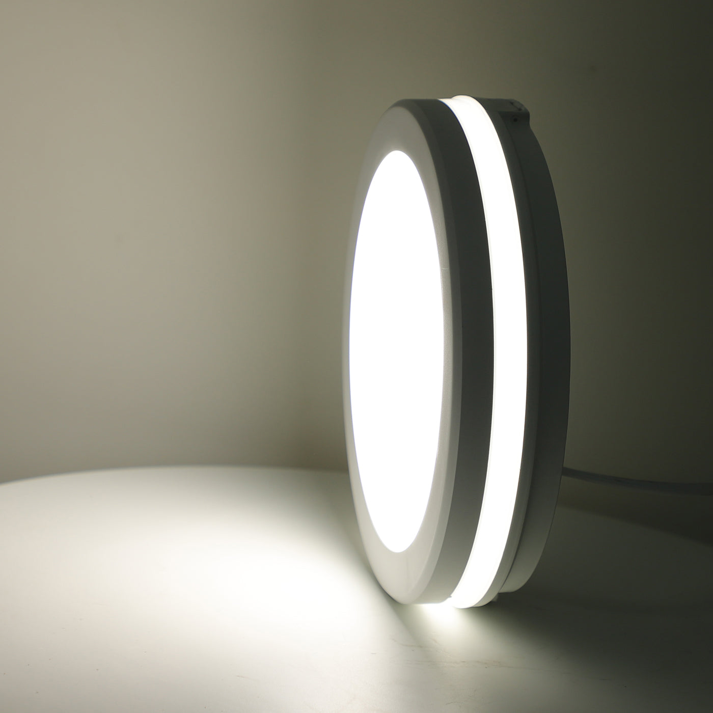 PLAFONIERA LED IP65 CCT 15W 1500lm ROTONDA BIANCA