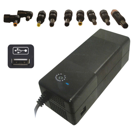 ALIMENTATORE UNIVERSALE PER NOTEBOOK AP 150W USB
