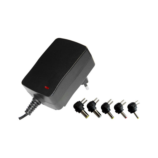 ALIMENTATORE SWITCHING 3-4.5-5-6-7.5-9-12 VDC 600mA