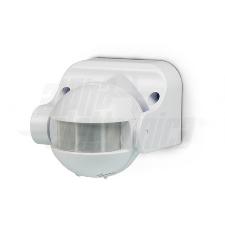 SENSORE DI MOVIMENTO AD INFRAROSSI DA PARETE BIANCO