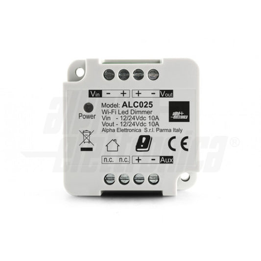 DIMMER PER STRISCE LED MONOCOLORE 12/24V - 10A COMANDO WIFI