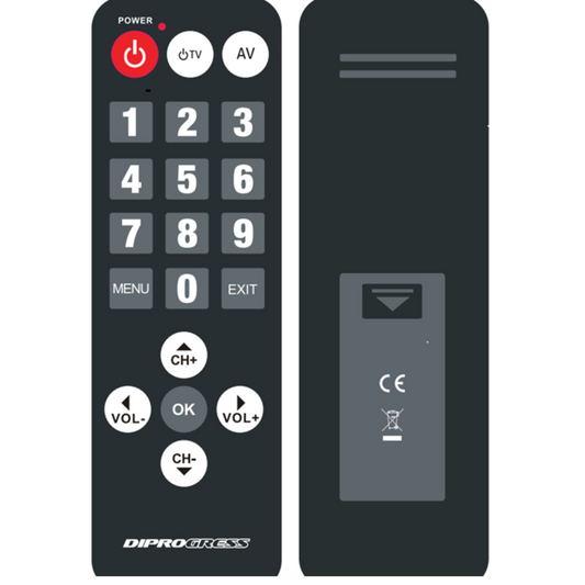TELECOMANDO EASY 202/203/207/210 TASTI GRANDI 2 IN 1