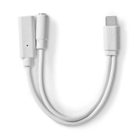 ADATTATORE USB-C USB-C™ Maschio | USB-C™ F/F 3.5MM JACK ST.
