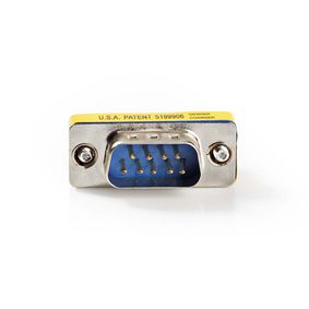 ADATTATORE SERIALE MASCHIO D-SUB a 9 PIN MASCHIO D-SUB a 9