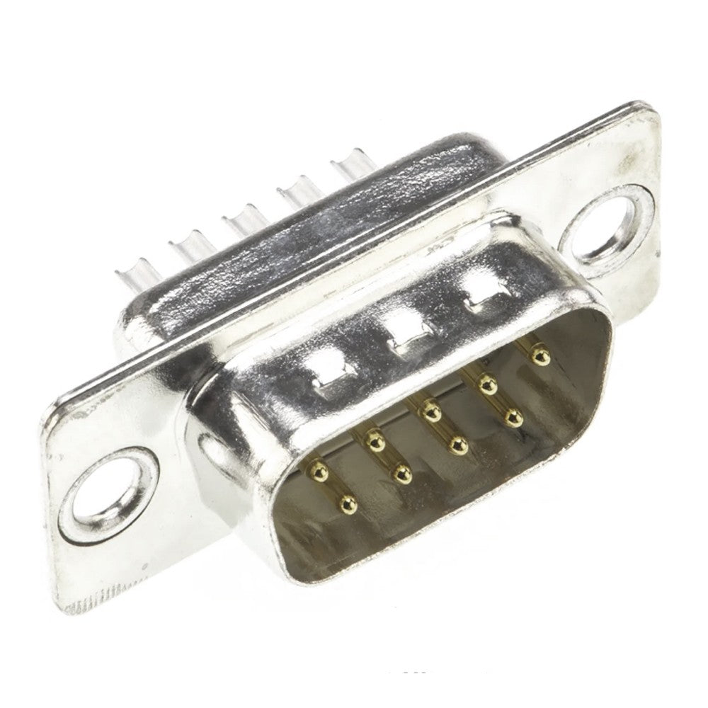 CONNETTORE A VASCHETTA  9 POLI MASCHIO