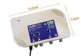 CENTRALINO 120dBuV 3 ingr. III-UHF-UHF (35-35-35dB)